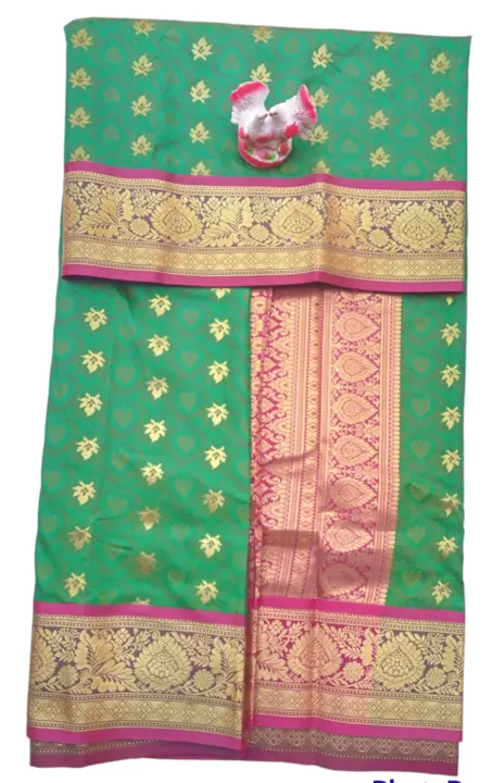 Emboj butta Handmade soft Silk sarees uploaded by business on 4/4/2023