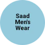 Business logo of Saad Garments