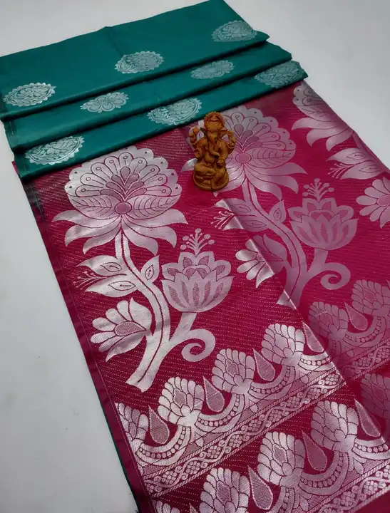 kanchi soft silk sarees uploaded by business on 4/4/2023