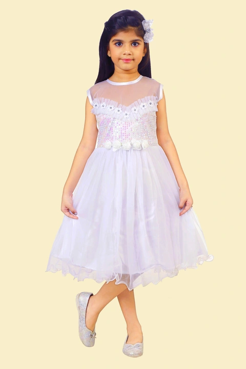 SPAMitude Girls Embellished Gown Dress uploaded by PRIMIK CREATIONS on 4/4/2023