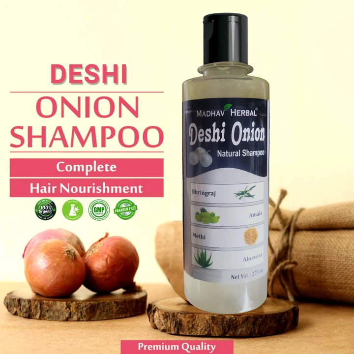Deshi Onion Shampoo uploaded by Panth Ayurveda on 4/4/2023