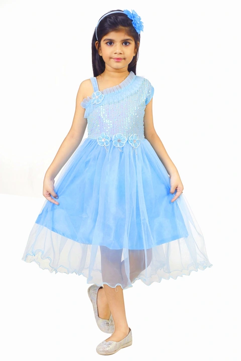 SPAMitude Girls Embellished Gown Dress  uploaded by PRIMIK CREATIONS on 5/30/2024