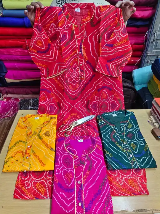 Kota doriya chundri kurti  uploaded by Harsh creations women clothes on 4/4/2023