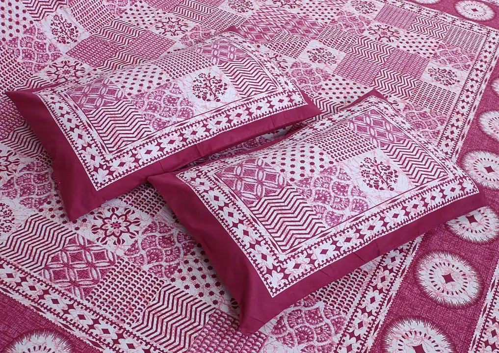 Jaipuri jaal print bedsheets  uploaded by Dikrati traders on 4/4/2023