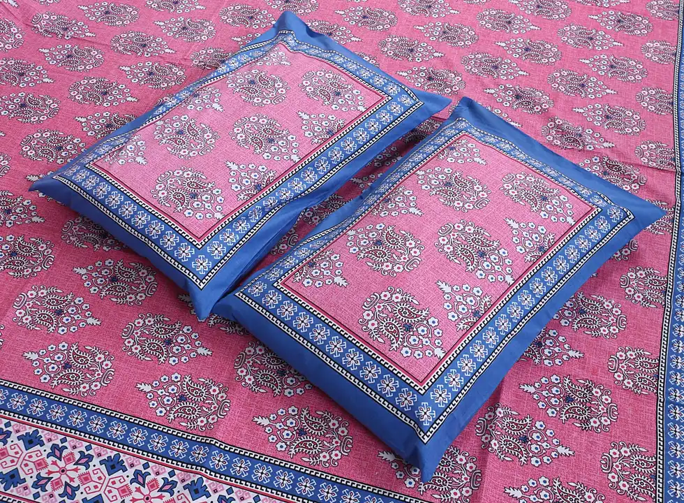 Jaipuri jaal print bedsheets  uploaded by Dikrati traders on 4/4/2023
