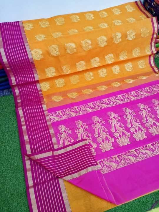 Silk cotton sarees uploaded by business on 3/2/2021