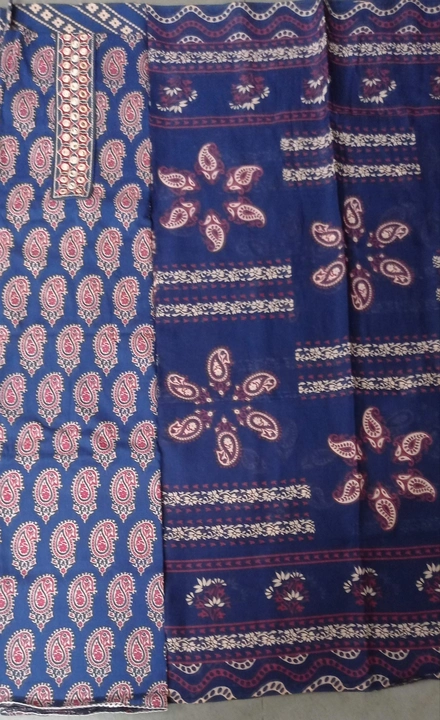 ghamthi print cotton dress materials  uploaded by business on 4/4/2023