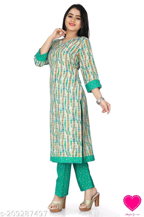 Kurti set uploaded by Anagha creations on 4/4/2023