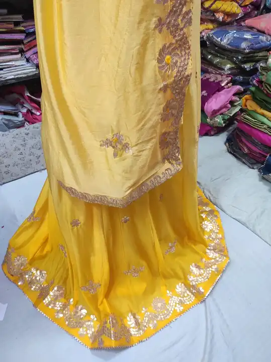 Product uploaded by Jaipuri wholesale gotta patti kurtis nd sarees on 4/4/2023