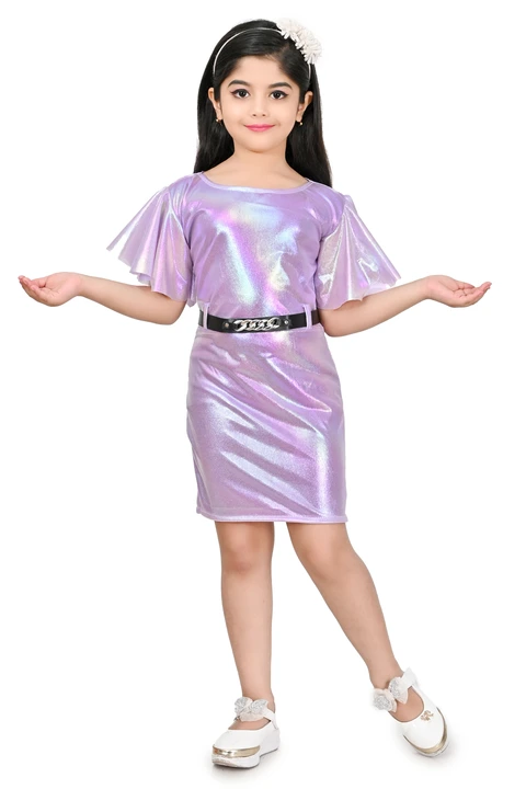 SPAMitude Girls Embellished Bodycon Sequin Dress uploaded by PRIMIK CREATIONS on 4/4/2023