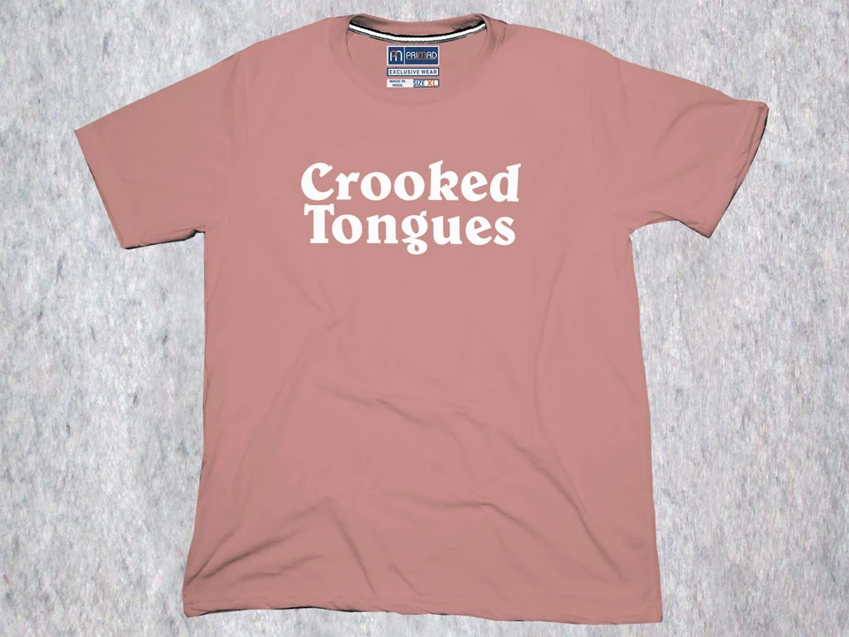 Croocked t shirt uploaded by R S ARTS CREATION on 4/4/2023