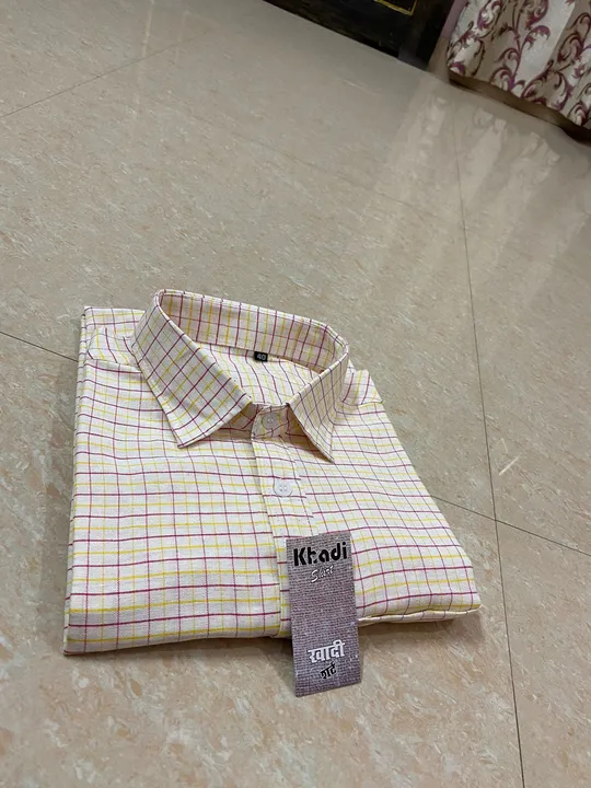 Khadi shirt uploaded by Dandane enterprises on 4/4/2023