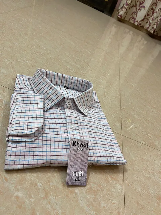 Khadi shirt uploaded by Dandane enterprises on 4/4/2023