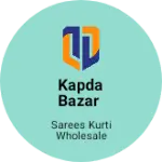 Business logo of Kapda bazar