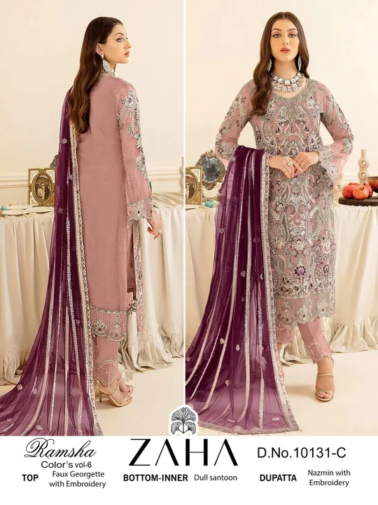 Suit uploaded by Taha fashion from surat on 4/4/2023