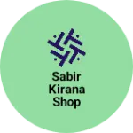 Business logo of Sabir kirana shop