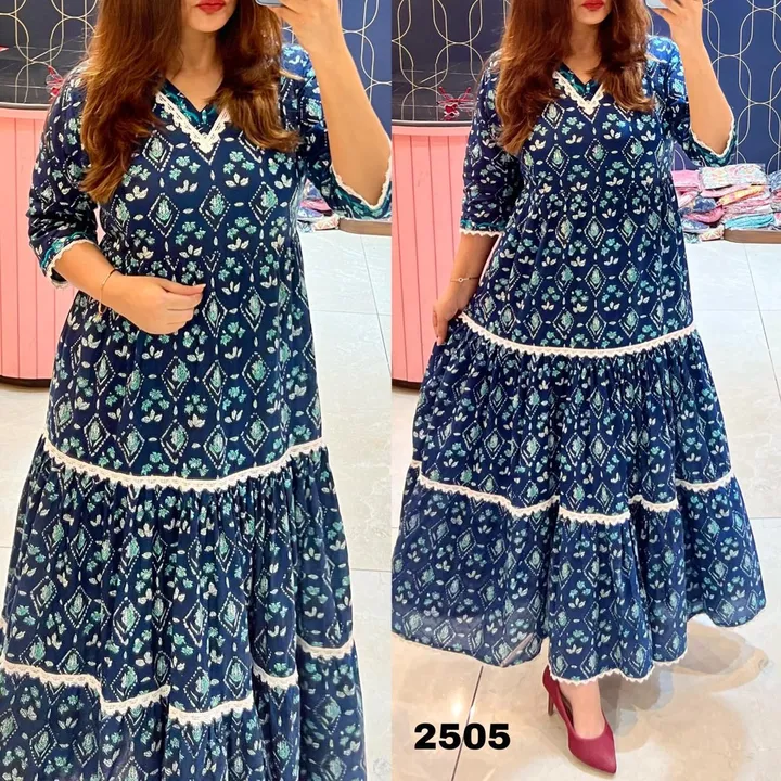 *.                   RUTBA KHAN*
              **.            2626**
*.          COTTON ANARKALI Gow uploaded by Wedding collection on 4/4/2023