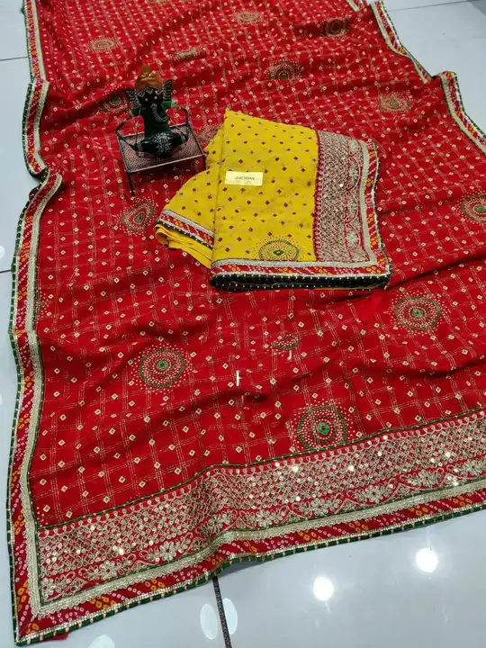 GEORGETTE SAREE uploaded by Mukesh Saree Centre on 4/4/2023
