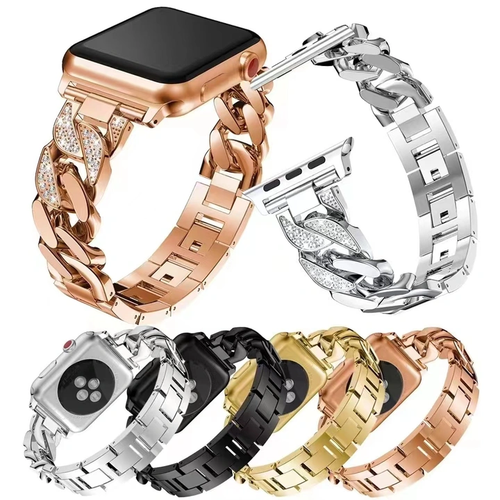 *Watch Metal chain ️ Strap*

*42/44/45/49 MM* uploaded by Shivaay Mobile Accessories Hub on 6/3/2024