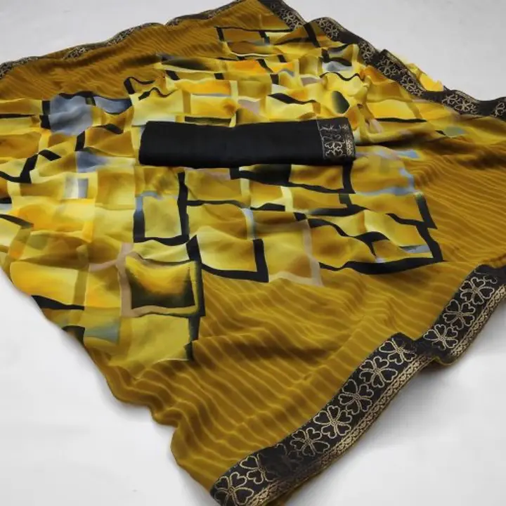 Regular wear saree uploaded by Fatema Fashion on 4/4/2023