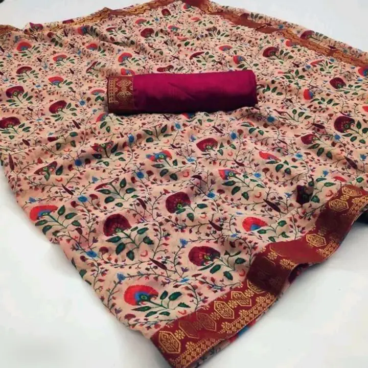 Regular wear saree uploaded by Fatema Fashion on 4/4/2023