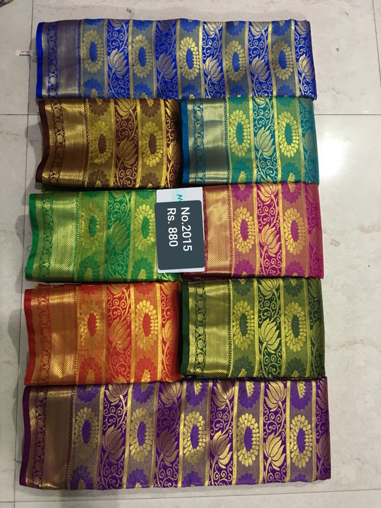 All Over Saree
Premium quality fabrics
Length - 6+ meter
Set - 8 piece
Colour - 8
Price - 780/- per  uploaded by Salik Garments on 4/4/2023