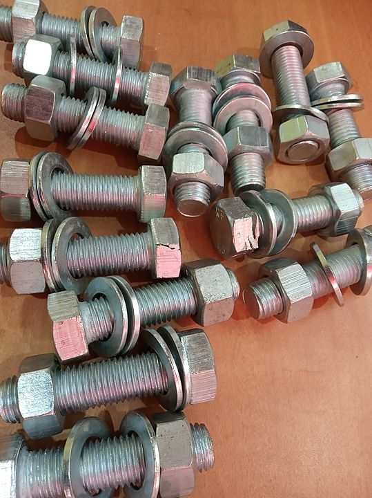 Nut bolt and Fasteners uploaded by PARAMKUNJ ENTERPRISE on 7/10/2020