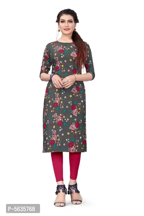 Post image Each fir ₹150 Only
Women's Printed Full-Stitched Crepe Straight Kurti

Size: 
S
M
L
XL
2XL

 Color:  Grey

 Fabric:  Crepe

 Type:  Stitched

 Style:  Digital Printed

 Design Type:  Straight

Within 3-5 business days However, to find out an actual date of delivery, please enter your pin code.

•Material: Crepe || Sleeves: 3/4 •Occasion: Casual Festive || All Over (Back Side) Print Straight Kurta •Style: Straight || Kurti Length (Shoulder to Bottom hem) 44 inches •Bust Sizes: Small(36), Medium(38), Large(40), X-Large(42), XX-Large(44) {in inches} • Care: Wash Separate with good detergent || Note: Product colour could be diffrent due to Desktop or Mobile Brightness