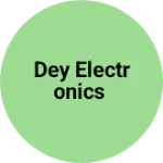 Business logo of DEY ELECTRONICS