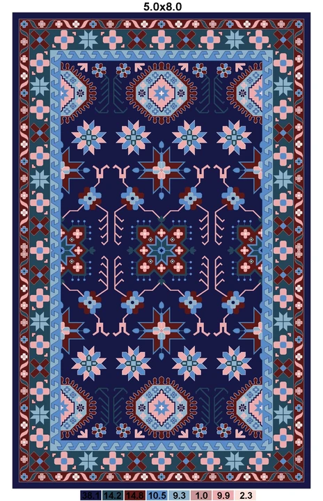 Hand tufted carpet quality 4500gsm  uploaded by Sunrise Rugs carpet manufacturers exports  on 4/4/2023