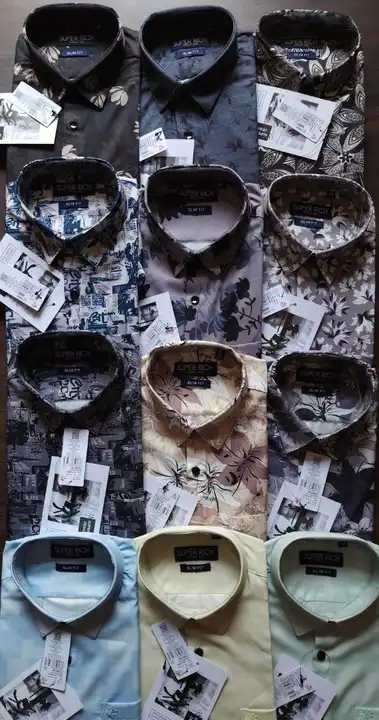 Post image I want 50+ pieces of Shirt at a total order value of 25000. I am looking for *BRAND = SUPER RICH ®️*

*FABRIC = PREMIUM EXCLUSIVE IMP PRINT. Please send me price if you have this available.