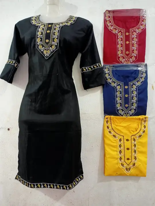 Rayon embroidery  kurti for women  uploaded by Delhi Fashion on 4/4/2023