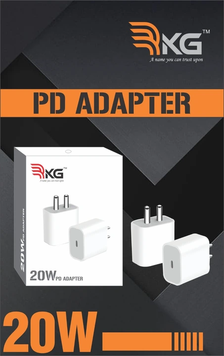 20w adapter  uploaded by A. M. Traders(RKG BRAND) on 4/4/2023