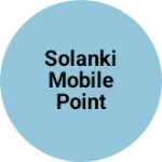 Business logo of SOLANKI MOBILE POINT PAGARIYA