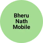 Business logo of Bheru Nath mobile point