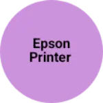 Business logo of EPSON PRINTER