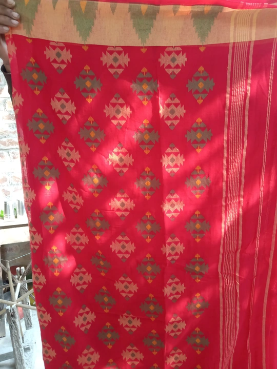 Handloom Baluchuri cotton saree uploaded by Jayanta textile on 4/4/2023