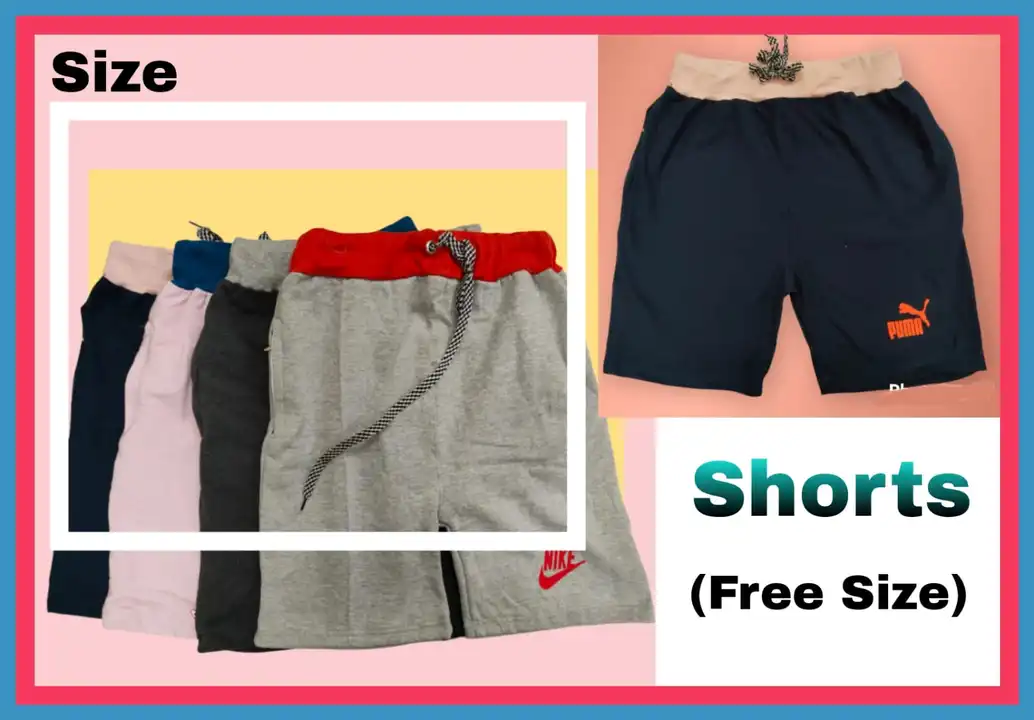 Shorts ( free size) uploaded by Falcon enterprises on 5/28/2024