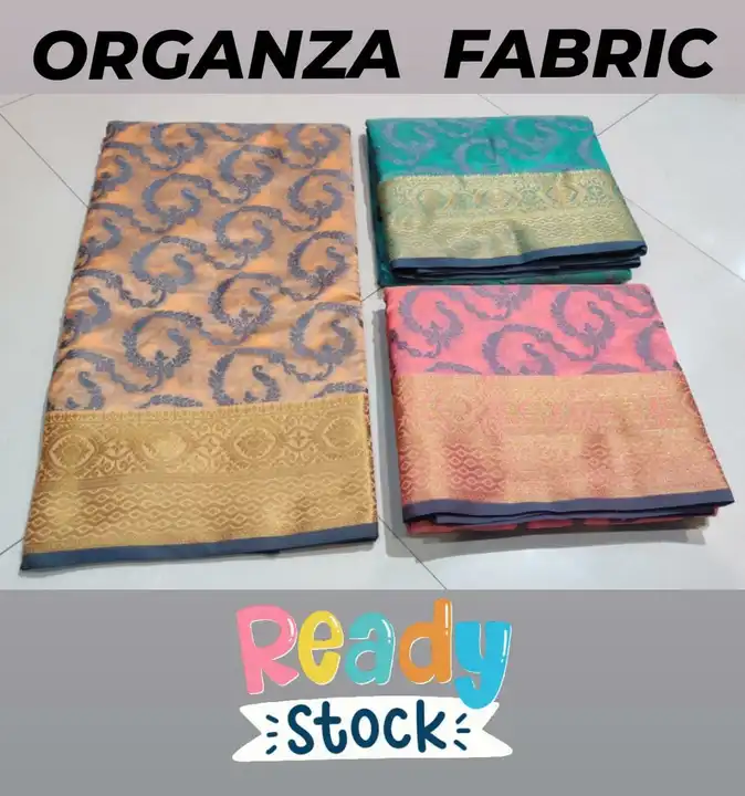 Organza silk uploaded by Wholesale price ( Rajlakshmi Textile VF ) on 4/4/2023