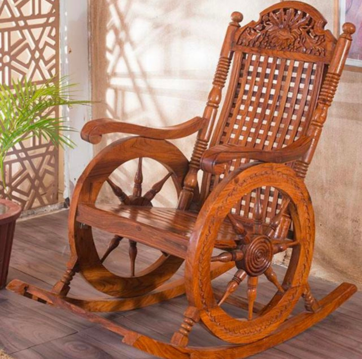 Roking chair uploaded by Antique furniture on 4/4/2023