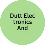 Business logo of Dutt Electronics And Electricals