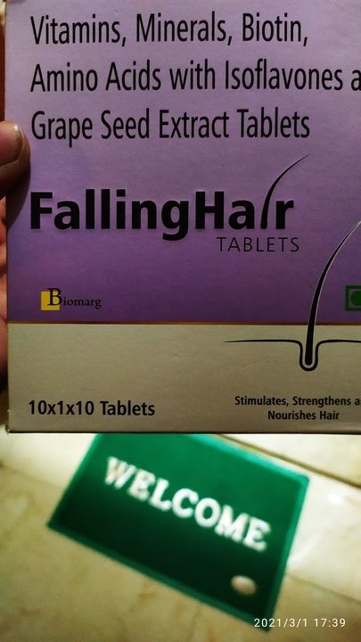Falling hair uploaded by All medicine  on 3/3/2021