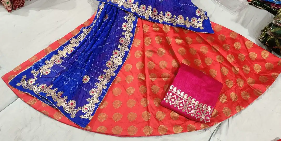 🤗🤗😍🥰 *New Launch*❤️🥰😍

💁‍♂️💁‍♂️💁‍♂️ *New Brocade Banarsi Lahenga set* 😂😂

👉 *Banarasi Br uploaded by Gota Patti manufacturing on 4/4/2023