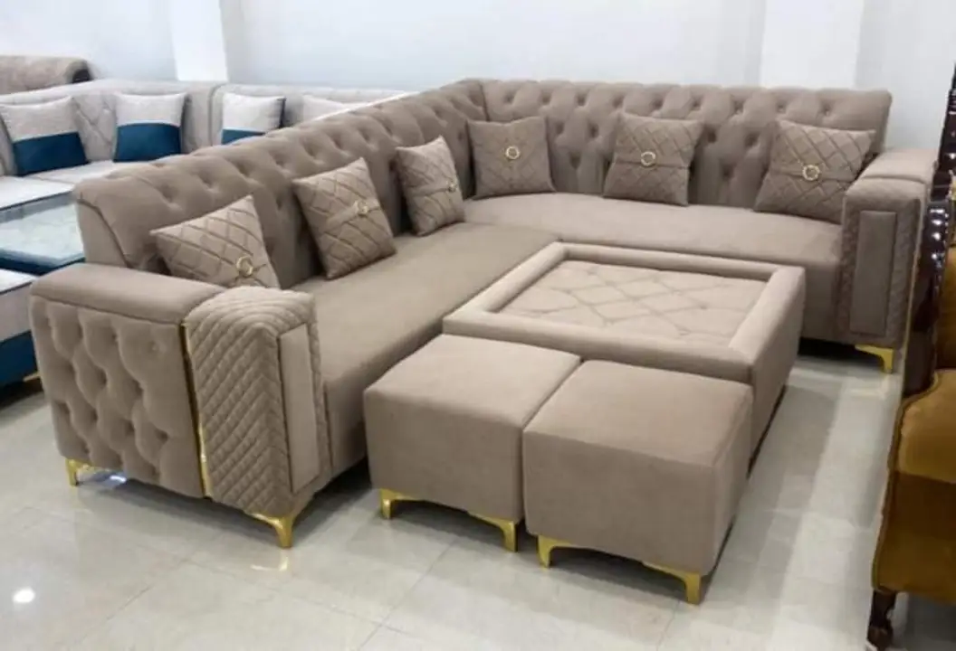 L taip sofa uploaded by Kgn sofa furniture Lucknow deva rode on 4/4/2023