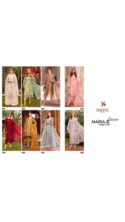 Deepsy Suits Mariab MBROIDERED Collection  uploaded by Dresstination on 4/4/2023