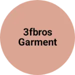 Business logo of 3fbros garment