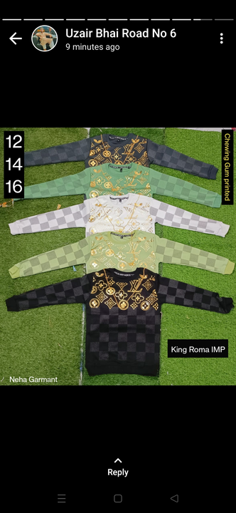 Kingroma tshirt  uploaded by Unique fashion on 4/4/2023