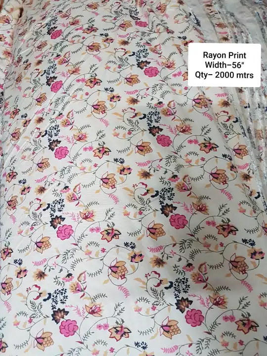 Rayon Fabric  uploaded by Butterfly Garments on 4/5/2023