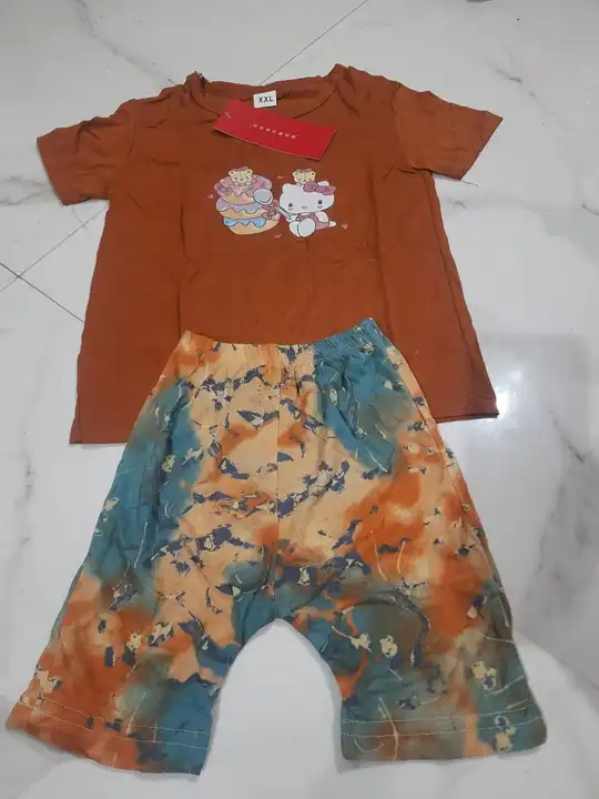KIDS NIGHT SUITS

FEBRCI COTTON

SIZE 1 YEARS TO 5 YEARS

MIX DESIGNS

RATE 130

QUANTITY 600 

MOQ  uploaded by Krisha enterprises on 4/5/2023