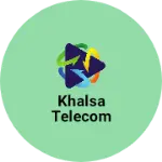Business logo of Khalsa telecom
